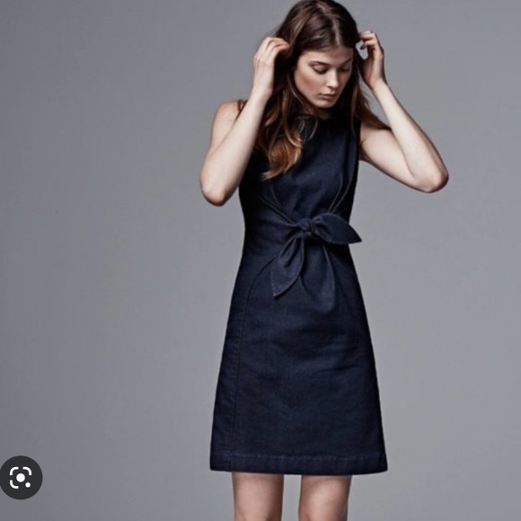 2/$20 Holding Horses (Anthropologie) Clara Tie-Front Sheath Dress - Picture 2 of 12